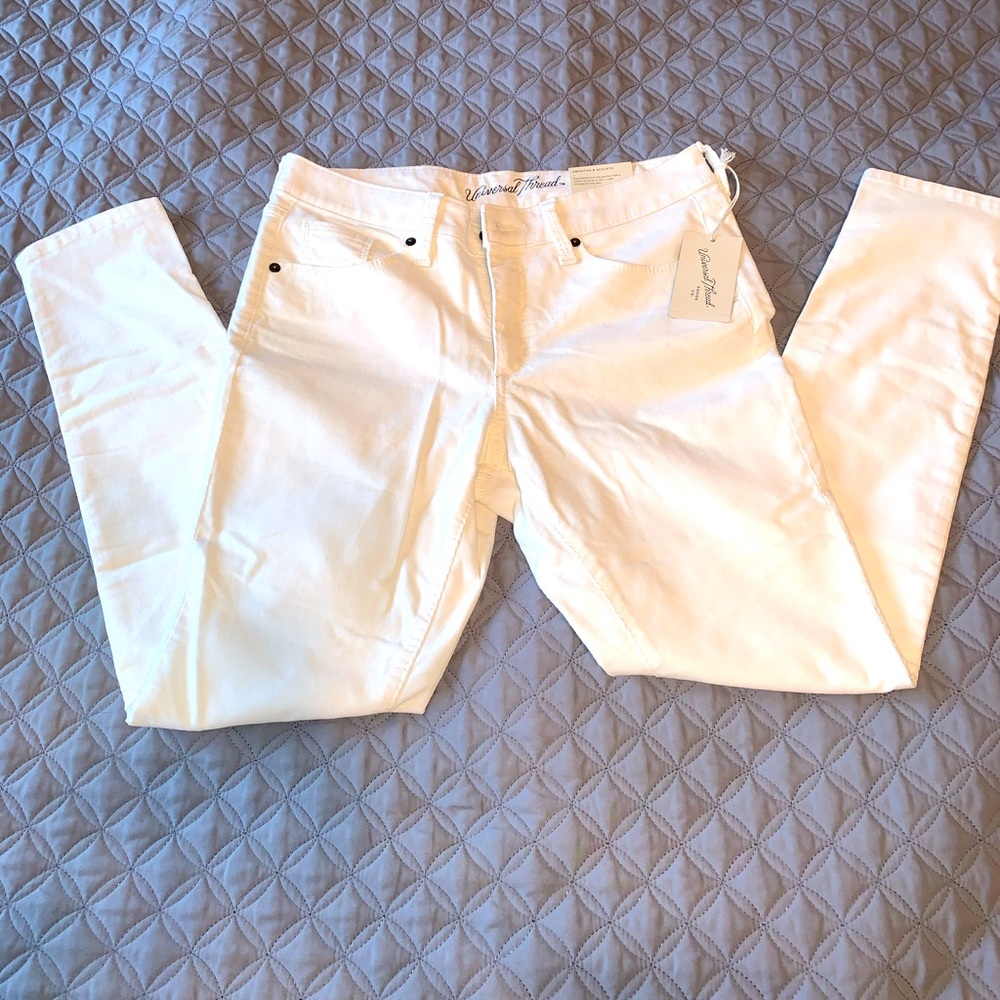 Universal Thread White Corduroy Pants